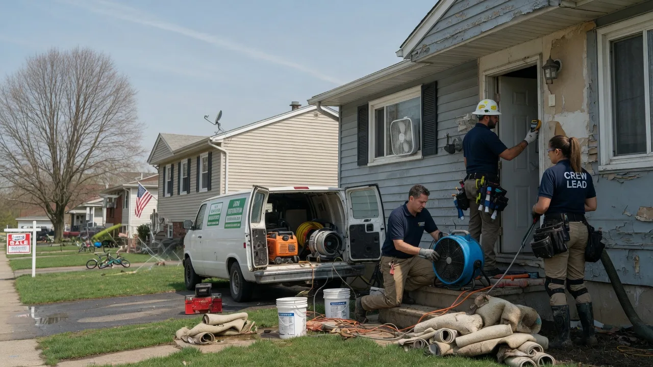 Flood Cleanup in Sherrill, NY near me